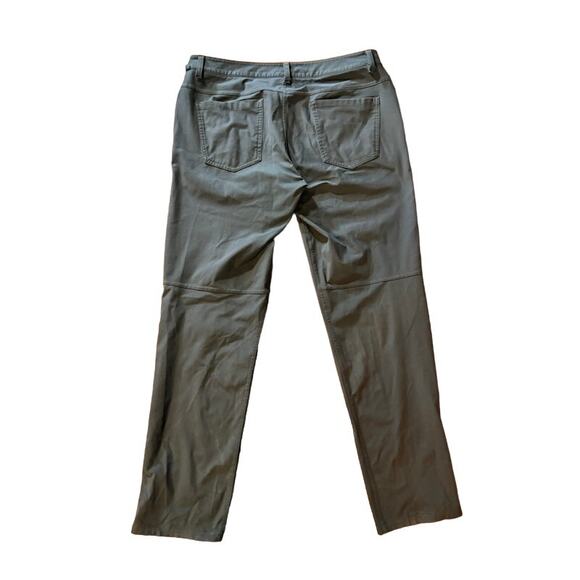 Lululemon Men's ABC pants chinos in obsidian gray waist 34 trousers - Picture 2 of 7
